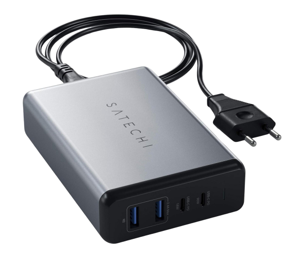 Satechi Desktop 108W Pro - 2x USB-C PD 90W/18W, 2X USB-A total 12W ICSTTC108WM - 1358293 - zdjęcie 2